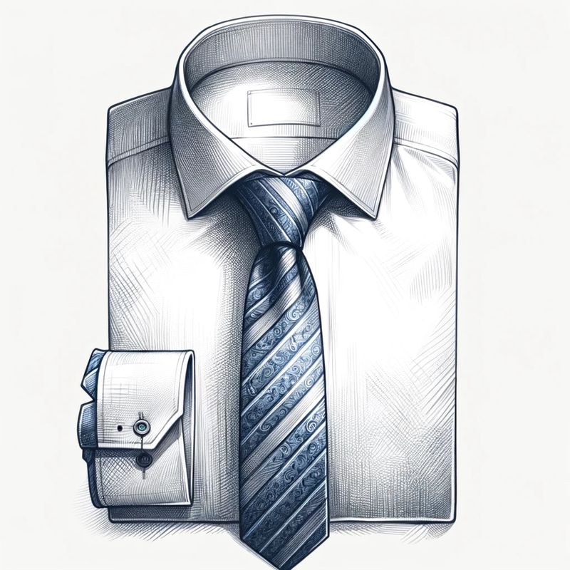 chemise et cravate assorties