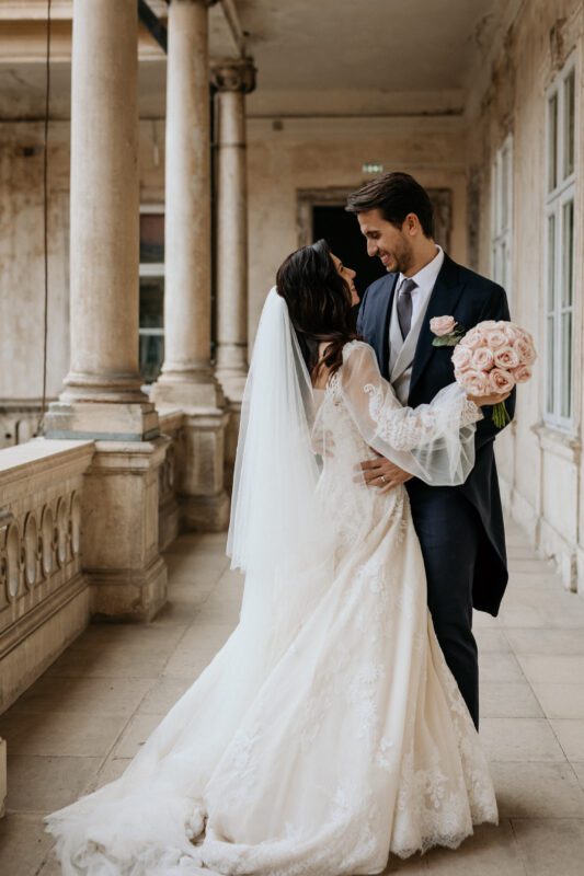 Queue-de-pie sur mesure mariage
