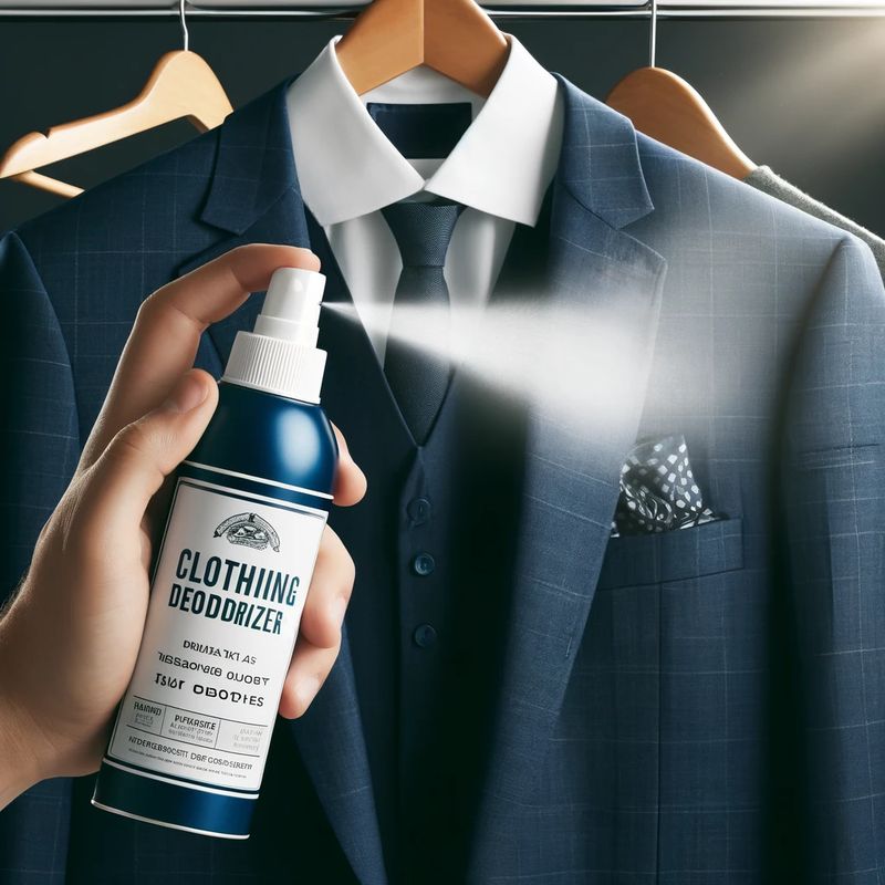 sprays désodorisants spécifiques pour vêtements