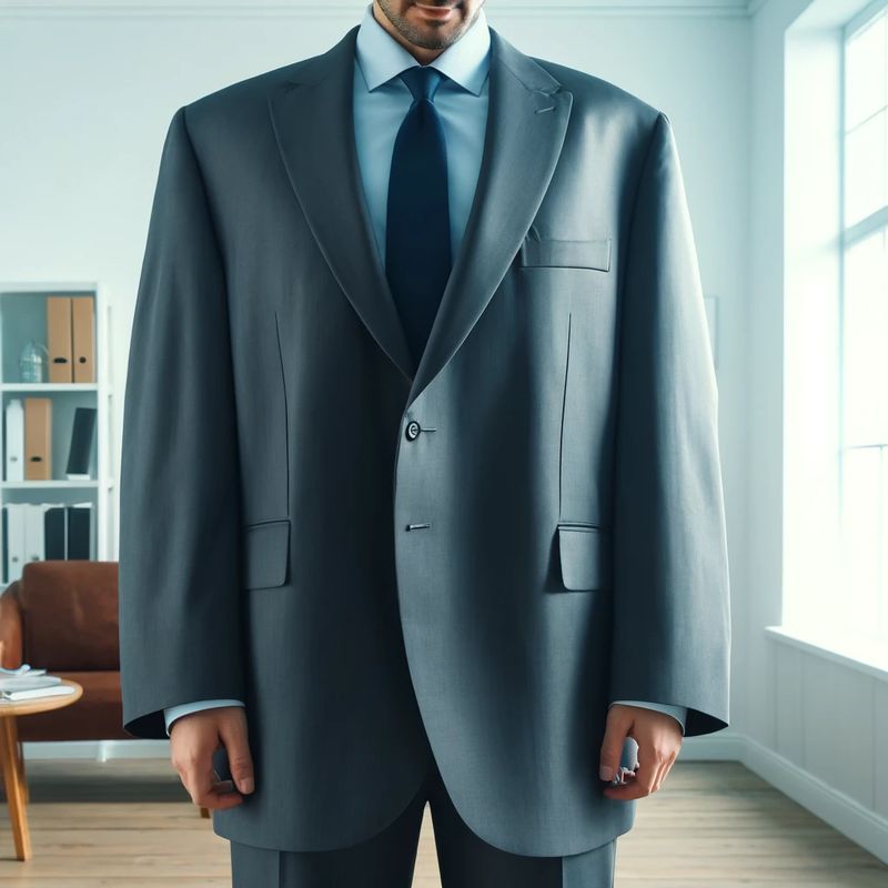 veste de costume trop large Tailor Trucks