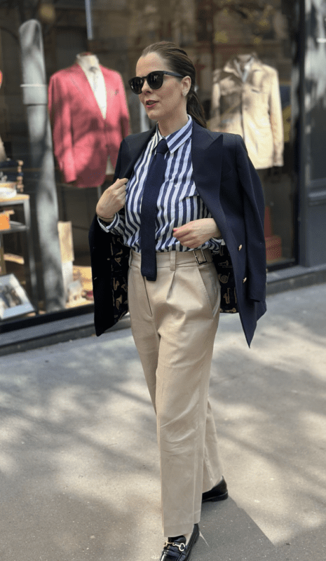 Veste sur mesure pour femme