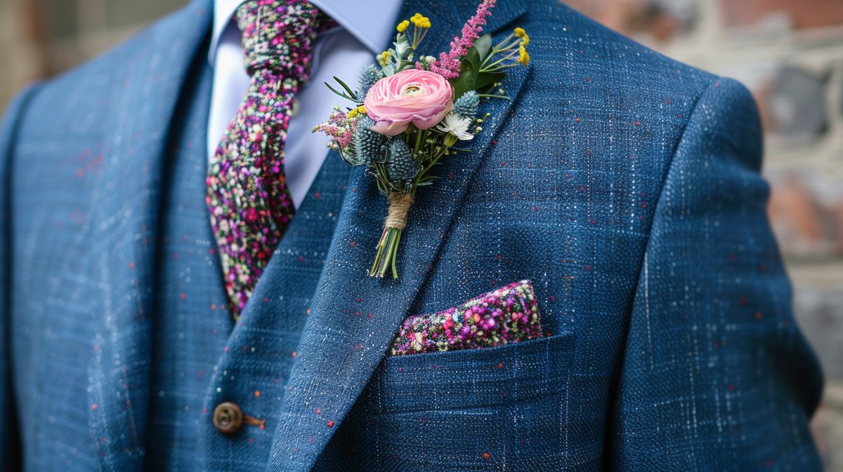 Comment les accessoires peuvent-ils accentuer ou transformer un costume de mariage classique ?