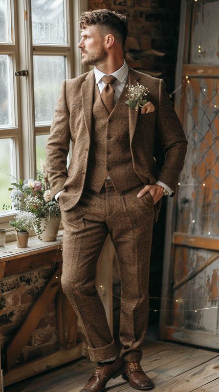 Costume tweed mariage hotsell