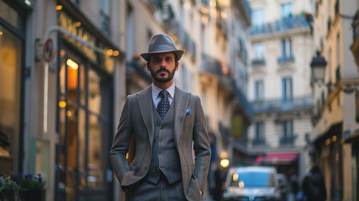 Quels sont les styles de costumes d'affaires disponibles sur mesure à Paris ?