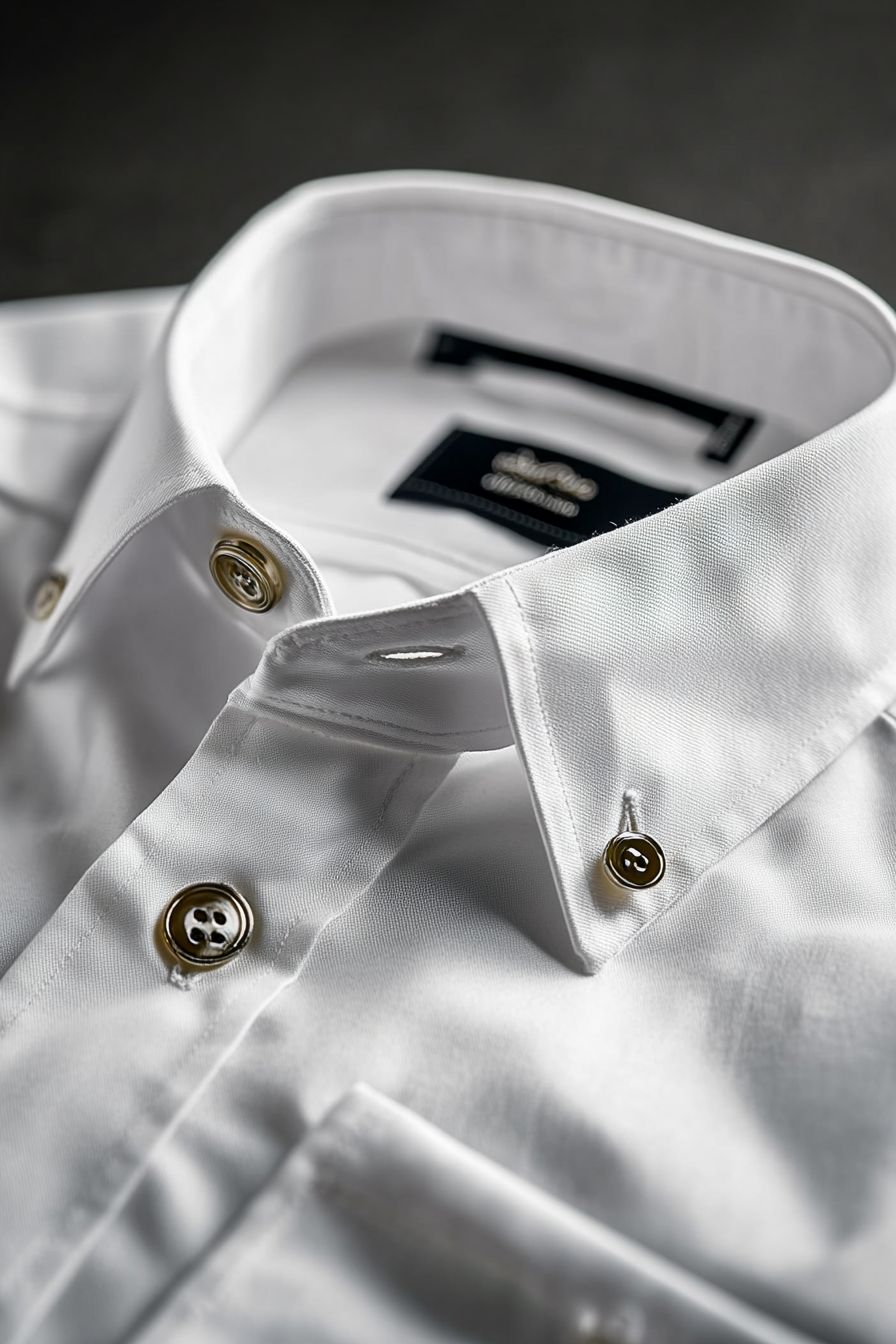 chemise blanche pour costume bleu de mariage