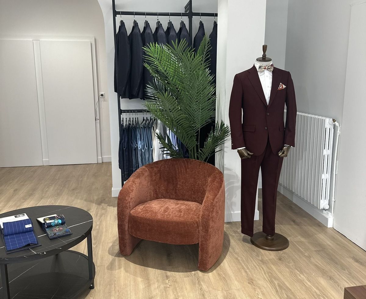 Boutique costume sur mesure Tours - Intérieur 3