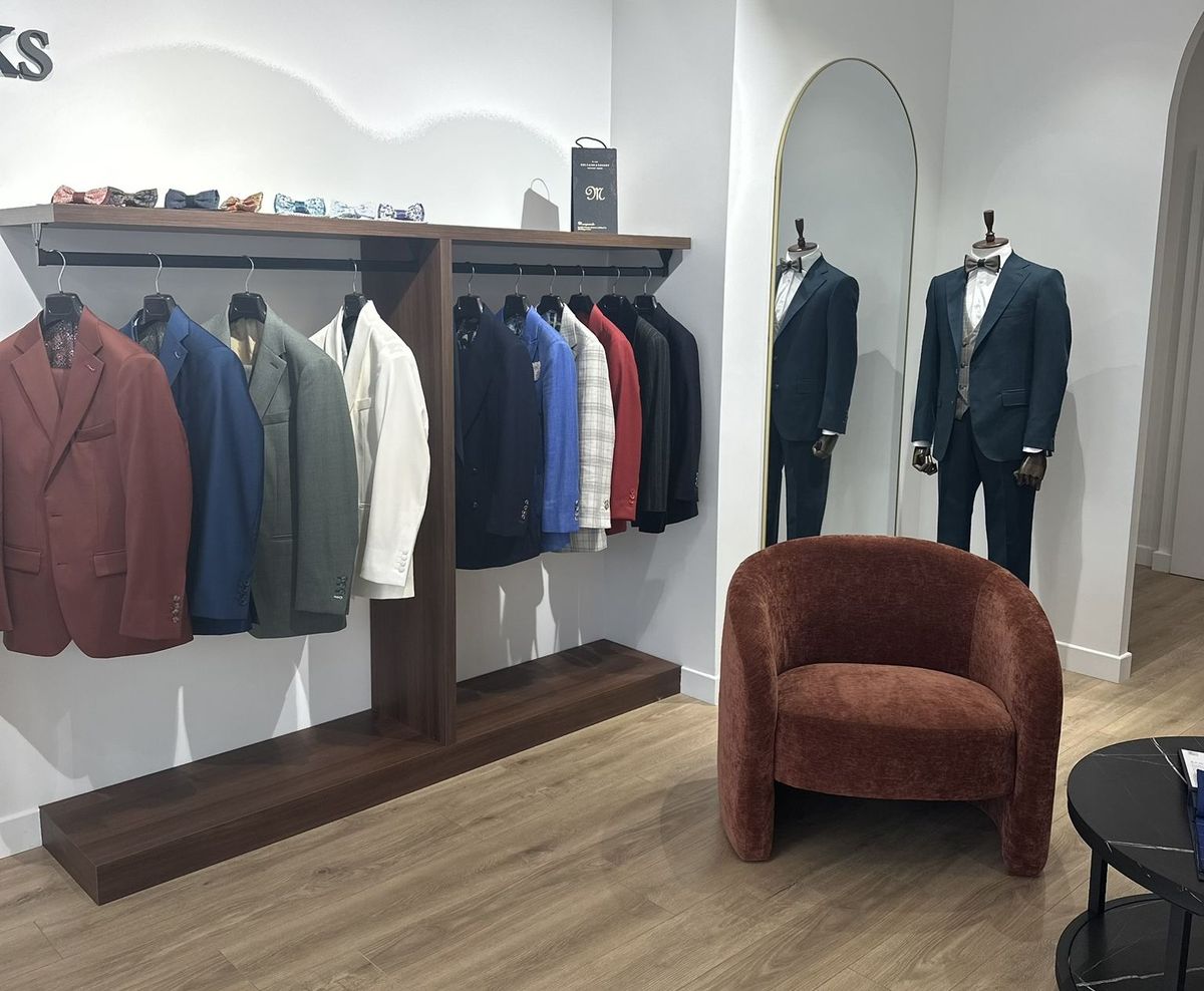 Boutique costume sur mesure Tours - Intérieur 2