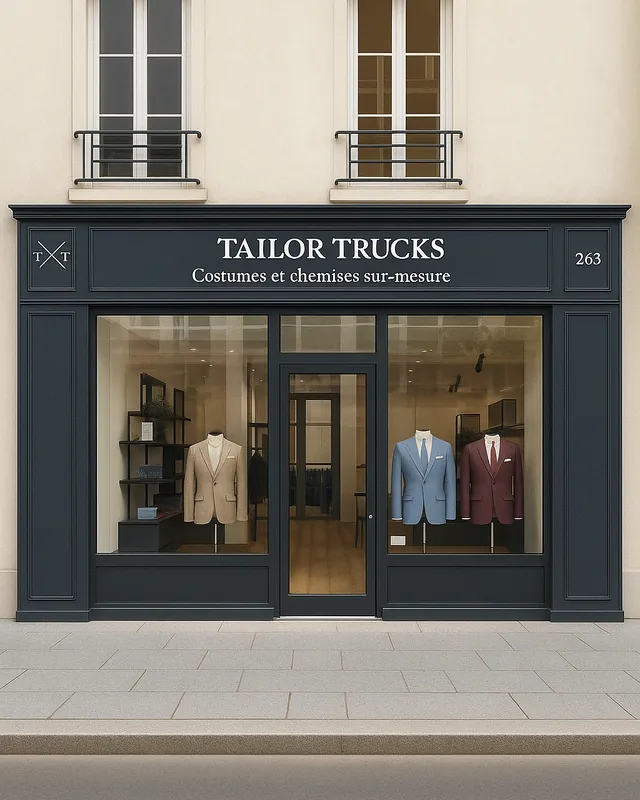Boutique Tailor Trucks Paris 11e, rue du Faubourg Saint-Antoine