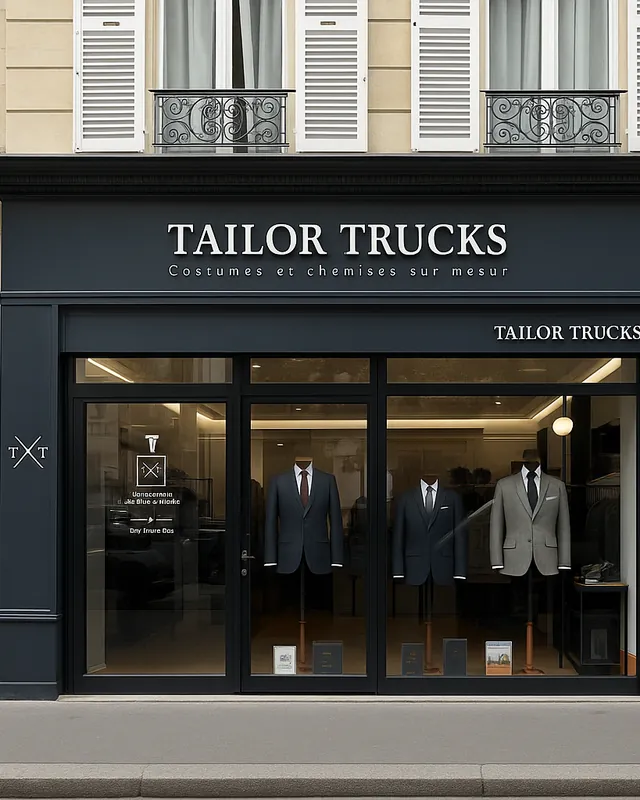 Boutique Tailor Trucks Paris 17e, avenue de Wagram